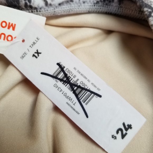 ❤️🛍️NWT  Joe Fresh Bikini Bottom    Size 1X❤️🛍️ - Picture 7 of 9